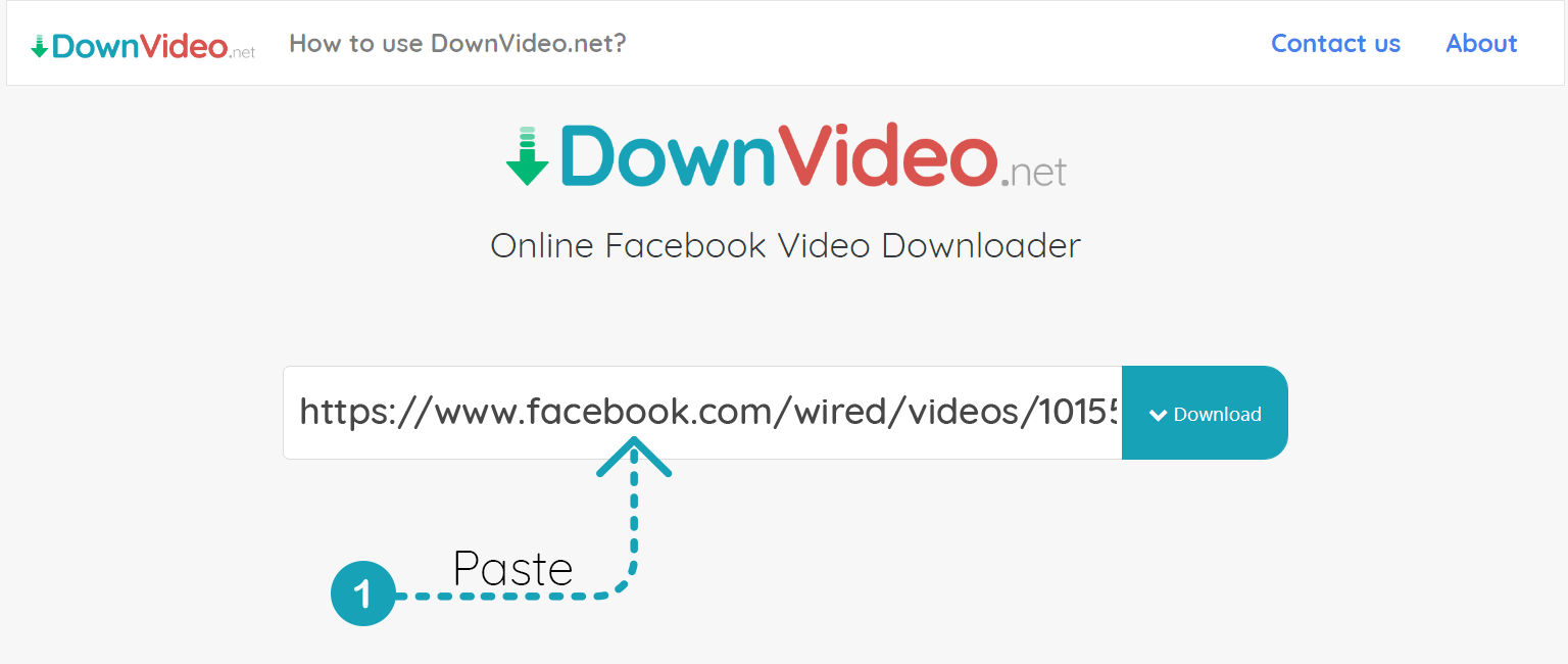 How to Download Facebook Videos Step-1