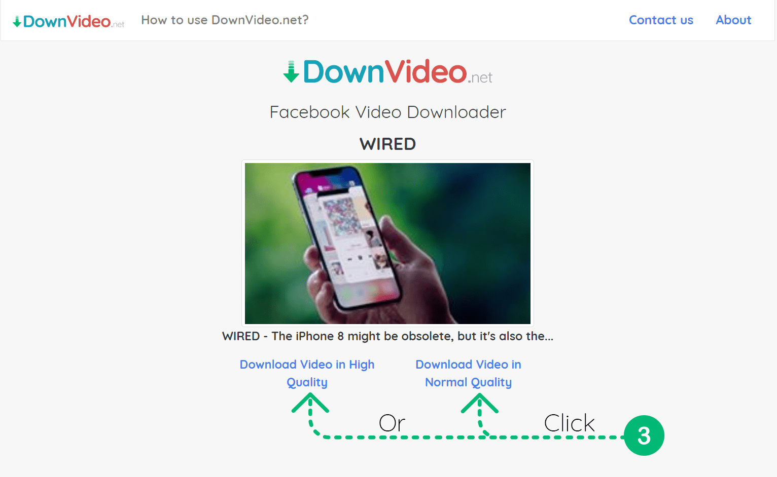 How to Download Facebook Videos Step-3